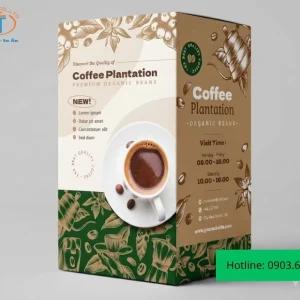 Hộp giấy cà phê đẹp