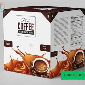 Hộp đựng cà phê dạng hộp chữ nhật to