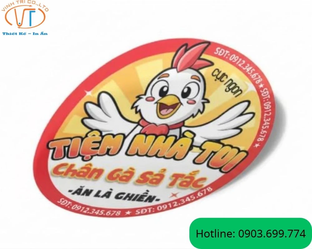 Tem chân gà tiệm nhà tui