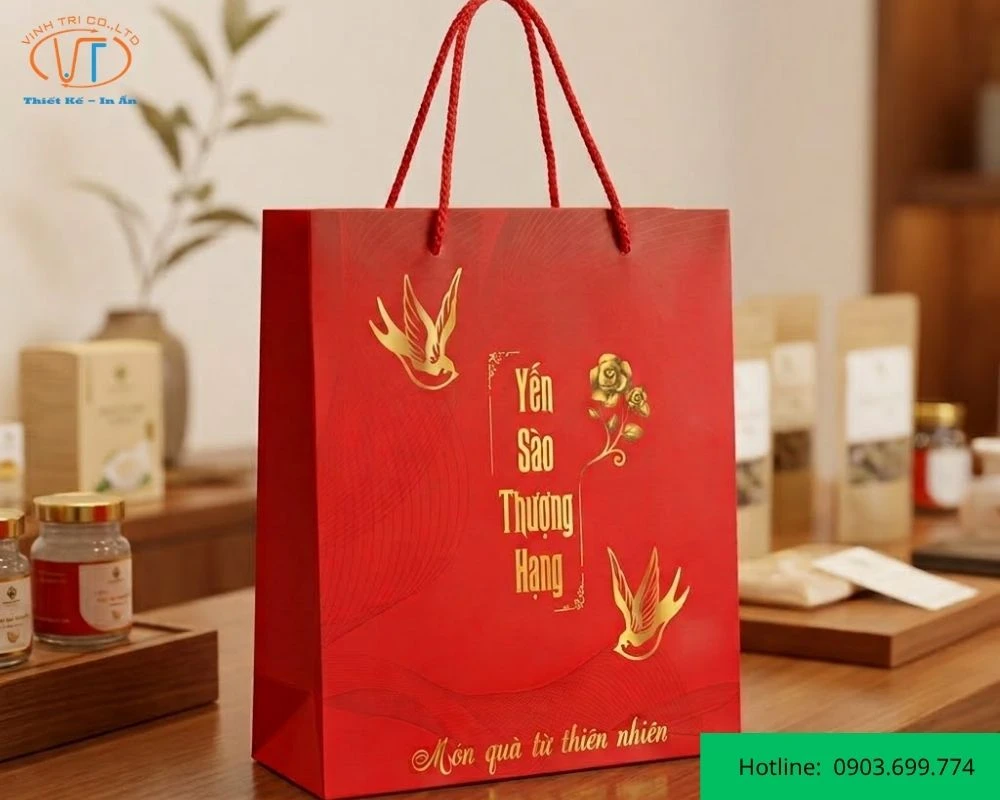 Túi đựng nhân sâm dạng đứng